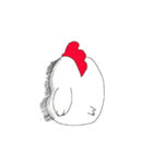 元気で可愛いニワトリ（個別スタンプ：27）