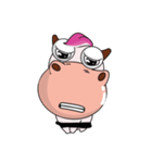 Big Head Dairy Cows（個別スタンプ：1）