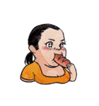 巨嫁（ジャンボワイフ）（個別スタンプ：23）