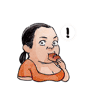 巨嫁（ジャンボワイフ）（個別スタンプ：24）