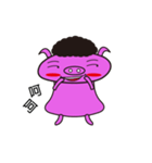 brave little pig（個別スタンプ：12）
