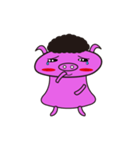 brave little pig（個別スタンプ：26）