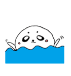 のんびりあざらしムーン（個別スタンプ：14）