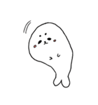 のんびりあざらしムーン（個別スタンプ：23）