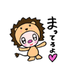 キュートなこぶたちゃん（個別スタンプ：9）