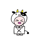 キュートなこぶたちゃん（個別スタンプ：22）
