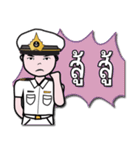 The Navy Man（個別スタンプ：7）