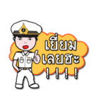 The Navy Man（個別スタンプ：10）