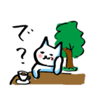 筆ペンねこ【リアクション編】（個別スタンプ：40）