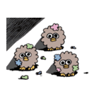 ホコリ先輩とホコリ達（個別スタンプ：37）