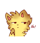 dream the yellow cat（個別スタンプ：3）