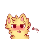dream the yellow cat（個別スタンプ：4）