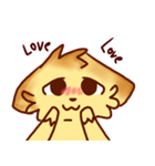 dream the yellow cat（個別スタンプ：7）