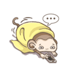 Little monkeyland（個別スタンプ：7）