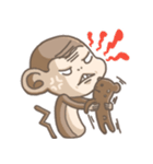 Little monkeyland（個別スタンプ：12）