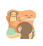 Little monkeyland（個別スタンプ：16）