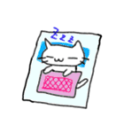 のほほんねこ ぽこの日常（個別スタンプ：3）