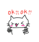 のほほんねこ ぽこの日常（個別スタンプ：16）
