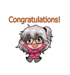 Fab Graduate Pretty Girl（個別スタンプ：4）
