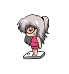 Fab Graduate Pretty Girl（個別スタンプ：25）