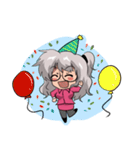 Fab Graduate Pretty Girl（個別スタンプ：35）