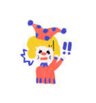 One of the golden hair clowns（個別スタンプ：9）