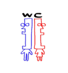 John's lateral face！！（個別スタンプ：17）