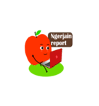 Apple Character（個別スタンプ：37）