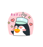 penguin guin : what do you do？（個別スタンプ：21）