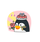 penguin guin : what do you do？（個別スタンプ：28）