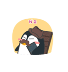 penguin guin : what do you do？（個別スタンプ：35）