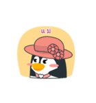 penguin guin : what do you do？（個別スタンプ：36）