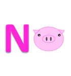 "Boota" of pig.（個別スタンプ：20）