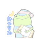 カエルの日常スタンプ（個別スタンプ：10）