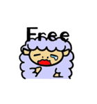 ひつじシリーズ（個別スタンプ：7）