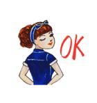 Wendy The Vintage Girl（個別スタンプ：2）