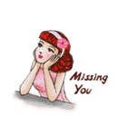 Wendy The Vintage Girl（個別スタンプ：18）