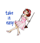 Wendy The Vintage Girl（個別スタンプ：19）