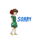 Wendy The Vintage Girl（個別スタンプ：22）