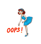 Wendy The Vintage Girl（個別スタンプ：24）