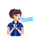 Wendy The Vintage Girl（個別スタンプ：28）
