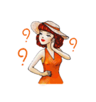 Wendy The Vintage Girl（個別スタンプ：29）