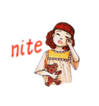 Wendy The Vintage Girl（個別スタンプ：37）
