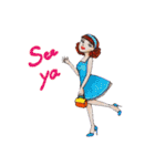 Wendy The Vintage Girl（個別スタンプ：38）