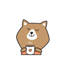 hexagon dog（個別スタンプ：30）