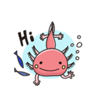 Alien baby-Axolotl（個別スタンプ：1）
