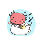 Alien baby-Axolotl（個別スタンプ：4）