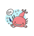 Alien baby-Axolotl（個別スタンプ：21）