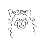 キルギス語を話す羊（たまにロシア語も）（個別スタンプ：3）