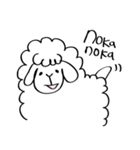 キルギス語を話す羊（たまにロシア語も）（個別スタンプ：5）